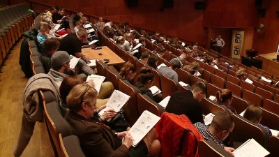 Wielki test języka angielskiego w Wejherowie fot. P. Białk, D. Zaputowicz