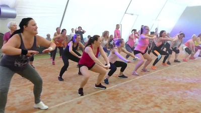 Maraton Zumby z Natalią Król - fot. Leszek Spigarski