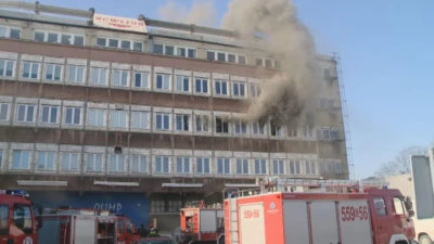 Wejherowo: Pożar w Klubie Olimp