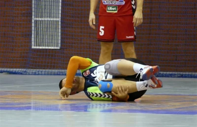 Tytani vs AZS UMK Toruń 29:24, 4.11.2017, fot. Leszek Spigarski