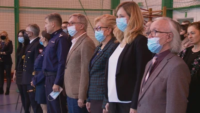 Ślubowanie uczniów w PZS Reda
