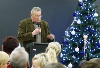 Dyrektor biblioteki w Bolszewie przechodzi na emeryturę (fot. Leszek Spigarski)