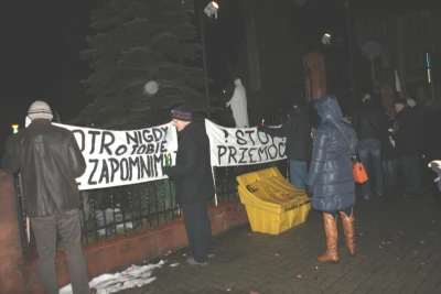 Marsz milczenia w intencji Piotra