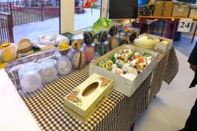 DJK Bojano 2016. Rękodzieło i mała gastronomia KGW fot. Leszek Spigarski