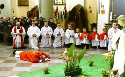 Liturgia Wielkiego Piątku w wejherowskiej Kolegiacie