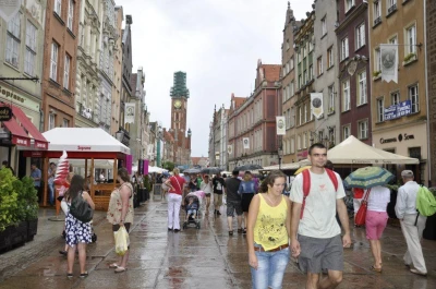 Gdańsk: Deszczowy Jarmark św. Dominika