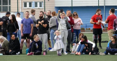 Wejher Cross Games 2017, półfinał – sanie i kamizelka, fot. Leszek Spigarski