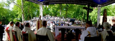 Odpust Trójcy Świętej na Kalwarii Wejherowskiej 2017. Zdjęcia Leszek Spigarski.