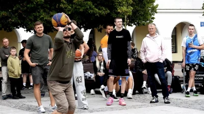 Streetball na Placu Jakuba Wejhera