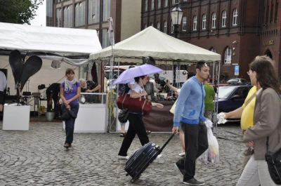 Gdańsk: Deszczowy Jarmark św. Dominika