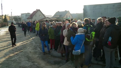 Darmowe jabłka w Wejherowie - 27.01.2017 - fot. TTM
