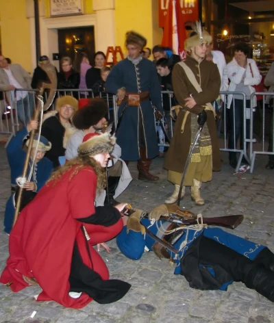 Rekonstrukcja historyczna w Wejherowie fot. Leszek Spigarski
