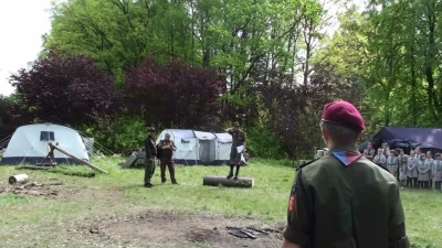Harcerze ZHR szlifowali swoją odwagę i umiejętności