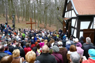 Pomorska Kaszubska Droga Krzyżowa 2017 fot. Leszek Spigarski