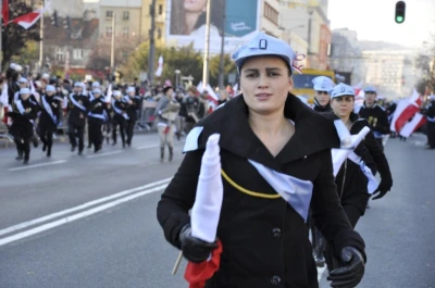 Gdyńska Parada z okazji Dnia Niepodległości