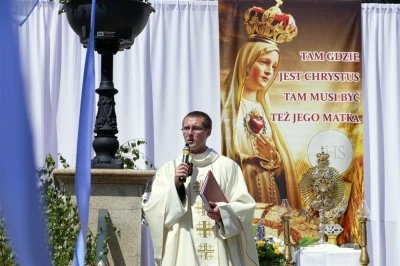 Boże Ciało 2017. Uroczystośc w parafii pw. Trójcy Świętej w Wejherowie. Fot. Leszek Spigarski