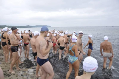 Sopot: Pływali dookoła mola