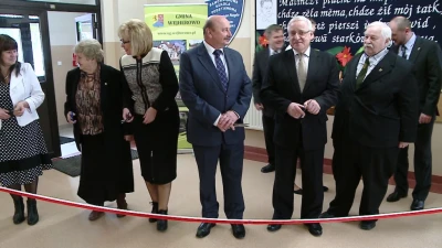Otwarcie skrzydła szkoły w Nowym Dworze Wejherowskim