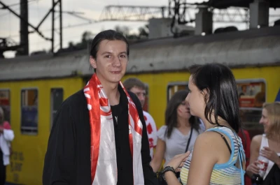 Tłumy w gdańskiej Strefie Kibica