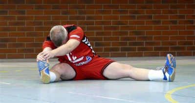 Tytani Wejherowo - rozgrzewka przed meczem -fot. Leszek Spigarski