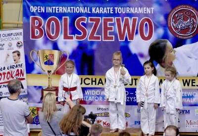 Międzynarodowe zawody karate w Bolszewie - fot. Leszek Spigarski