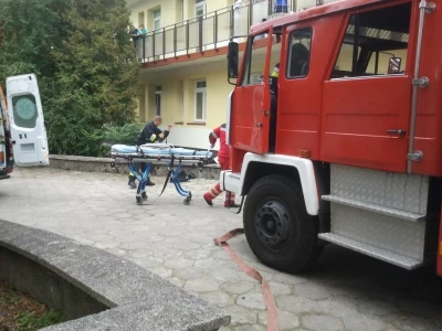 Pali się, pali, pali w helskim szpitalu
