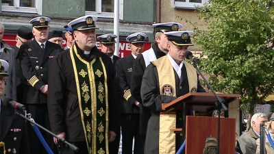 Przysięga wojskowych w Pucku