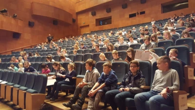 Wielki test języka angielskiego w Wejherowie fot. P. Białk, D. Zaputowicz