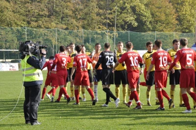 Ekipa TTM podczas realizacji meczu Gryf vs Górnik