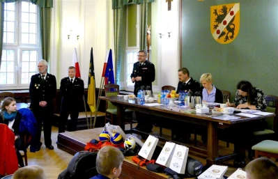 Ogólnopolski Turniej Wiedzy Pożarniczej - eliminacje miejsko-gminne. Wejherowo 17.03.2017 - fot. Leszek Spigarski