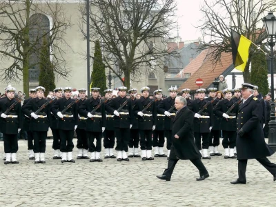 Prezydent Lech Kaczyński w Wejherowie - 2009 rok