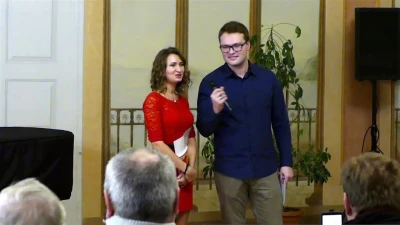 Wernisaż Milany i Denisa Khyzhavskich - malarzy z Ukrainy