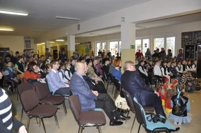Uroczyste wręczenie wózka Marcie