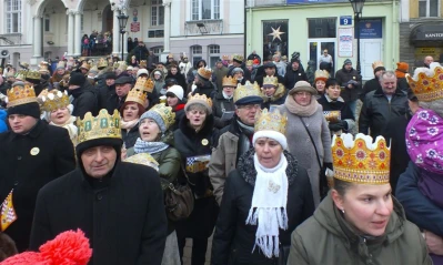 Orszak Trzech Króli w Wejherowie fot. Leszek Spigarski
