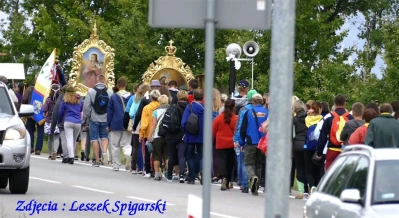 Pielgrzymka wejherowskich parafii do Swarzewa, fot. Leszek Spigarski