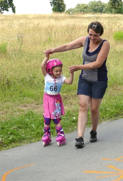 Puchar Kaszub w rolkarstwie szybkim - Kłanino 2017 (fot. Leszek Spigarski)