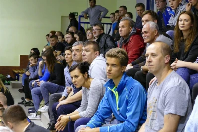 KS Tytani Wejherowo - Sambor Tczew  25 : 28, 7.10.2017, fot. Leszek Spigarski