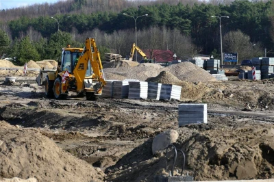 Budowa węzła 'Zryw' - 21.03.2017 – fot. Leszek Spigarski