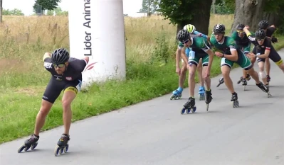 Puchar Kaszub w rolkarstwie szybkim - Kłanino 2017 (fot. Leszek Spigarski)