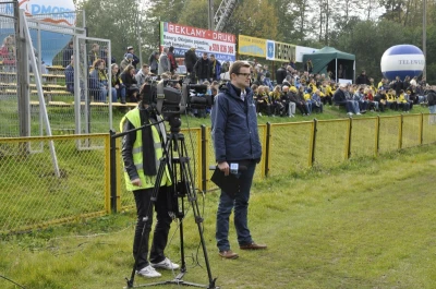 Ekipa TTM podczas realizacji meczu Gryf vs Górnik