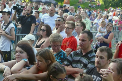 Kabaret Dno i zespół Mitra na Letnim Festynie w Wejherowie