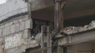Gmina Gniewino: Burzenie hotelu w Nadolu