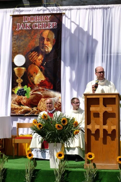 Boże Ciało 2017. Uroczystośc w parafii pw. Trójcy Świętej w Wejherowie. Fot. Leszek Spigarski