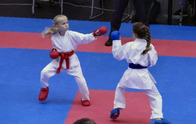Międzynarodowe zawody karate w Bolszewie - fot. Leszek Spigarski