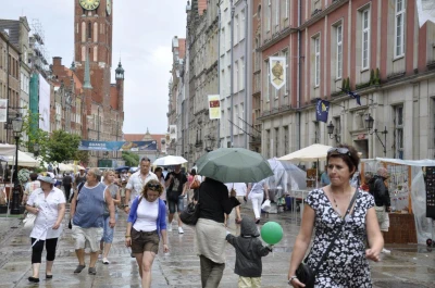 Gdańsk: Deszczowy Jarmark św. Dominika