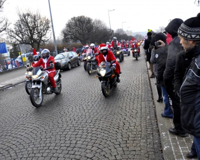 X Parada Mikołajów na Motocyklach