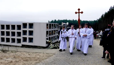 Wszystkich Świętych - uroczystości na wejherowskim cmentarzu