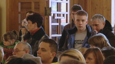 Święcenie pokarmów - Reda Ciechocino, kościół św. Wojciecha