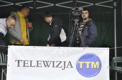 Ekipa TTM podczas realizacji meczu Gryf vs Górnik