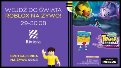 Fani Roblox spotkają się w Gdyni. Gamingowe emocje w Centrum Riviera